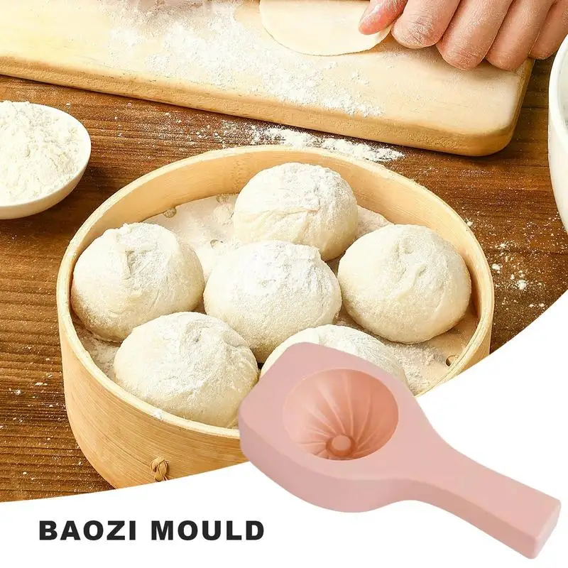 Chinese Baozi Mold DIY Pastry Pie Dumpling Making Mould Kitchen Food Grade Gadgets Baking Pastry Tool Moon Cake Making Mould