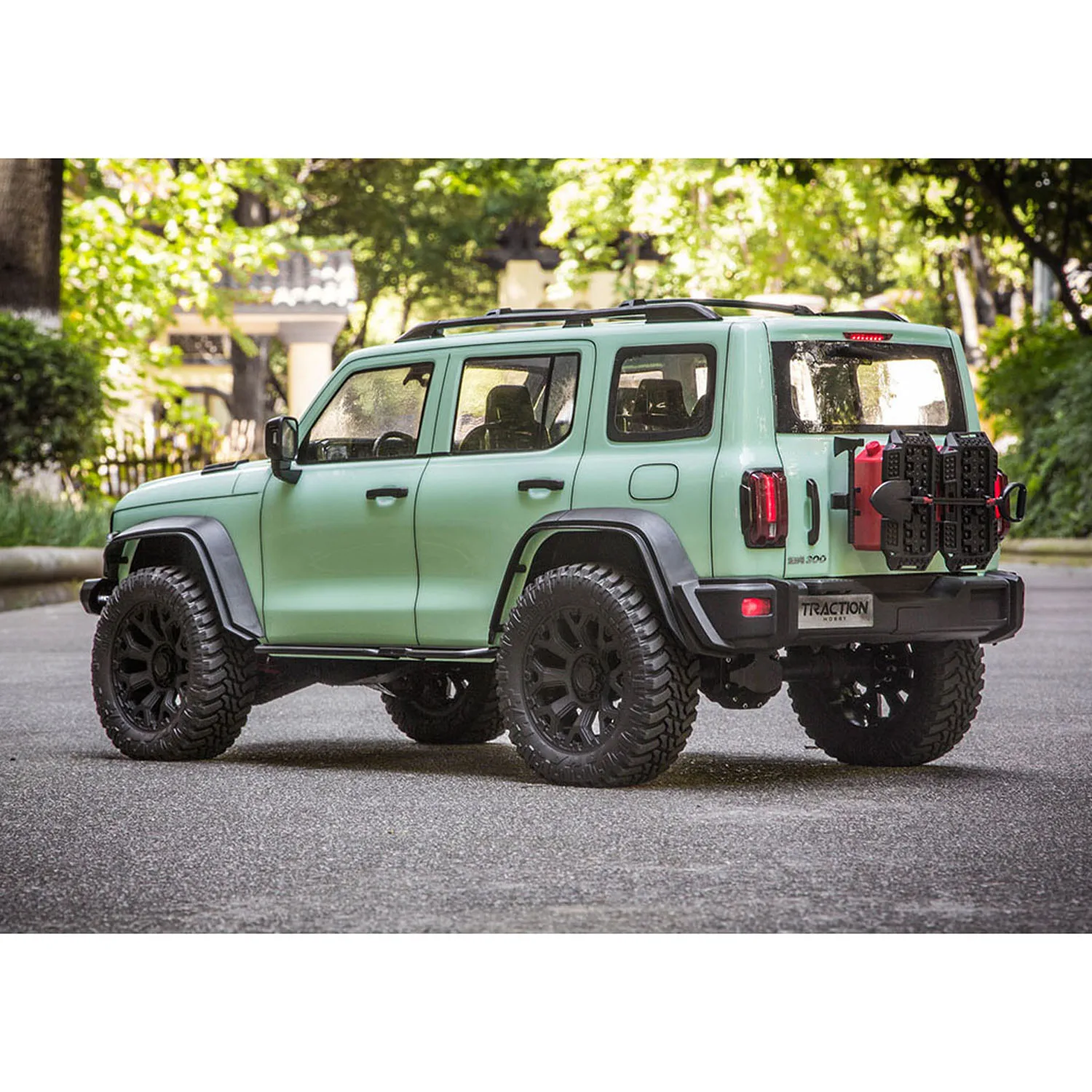 고성능 1/8 트랙션 취미 탱크300 RC 크롤러 AWD/2WD 메탈 드라이브 샤프트 나사형 코일오버 쇼크 업그레이드 세트 모델 자동차 ​