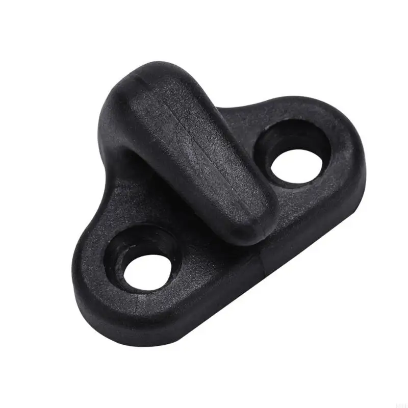 

K8GE Bungee Shock Cord Hook with Stainless Steel Flathead Screws For Kayak Canoes Kayak Lashing Hook Secure Kayak Fasteners
