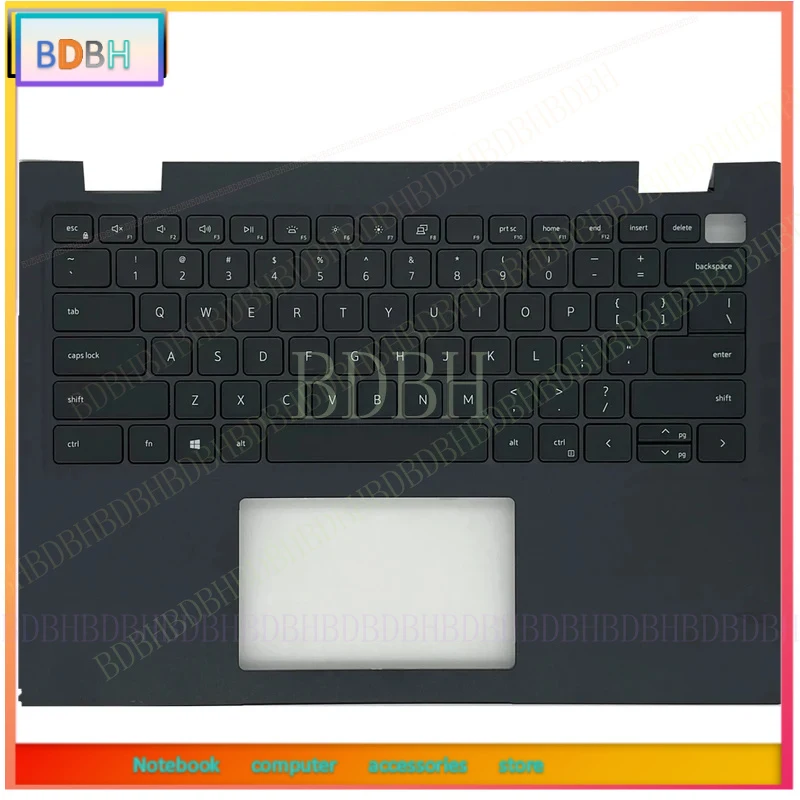 New Original Keyboard For DELL Latitude 3420 L3420 E3420 Laptop Palmrest Top Upper Case Black Cover Keyboard Replacement 04PX9K