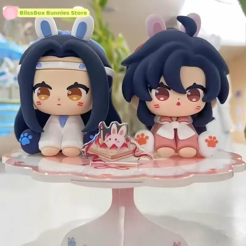 

New Genuine Mo Dao Zu Shi Anime Action Figure Wei Wuxian Lan Wangji Collectible Cartoon Ornament Collect Birthday Gifts