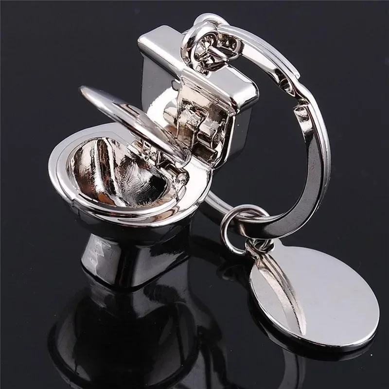 Новинка, брелок Mini Cute брелок с унитазом Color Friend Забавный подарок брелок крутой уникальный водяной шкаф S119