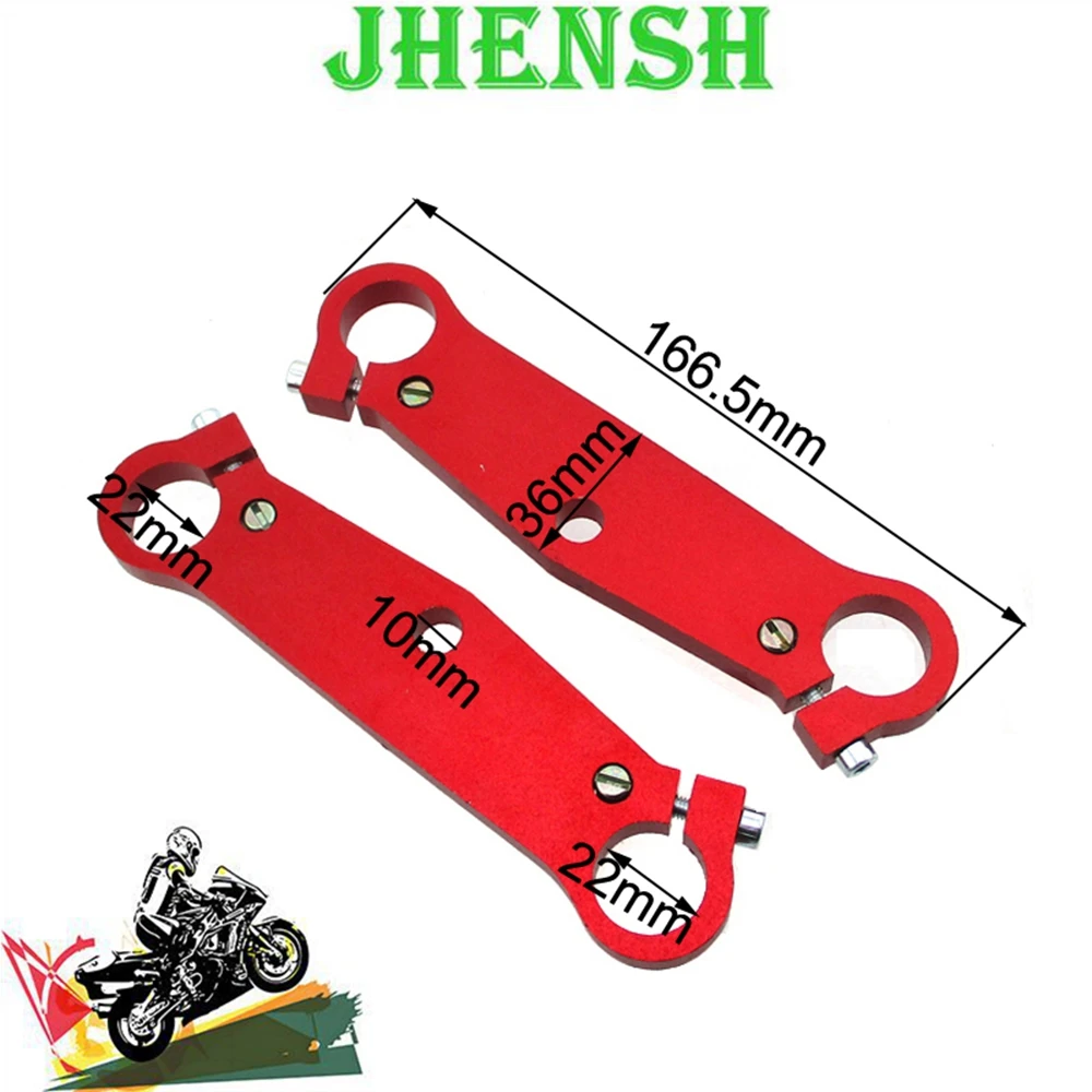 JHENSH Triple Tree Fork Plate For 47cc 49cc Mini Pocket Bike Cags Mx-3 GP-RSR