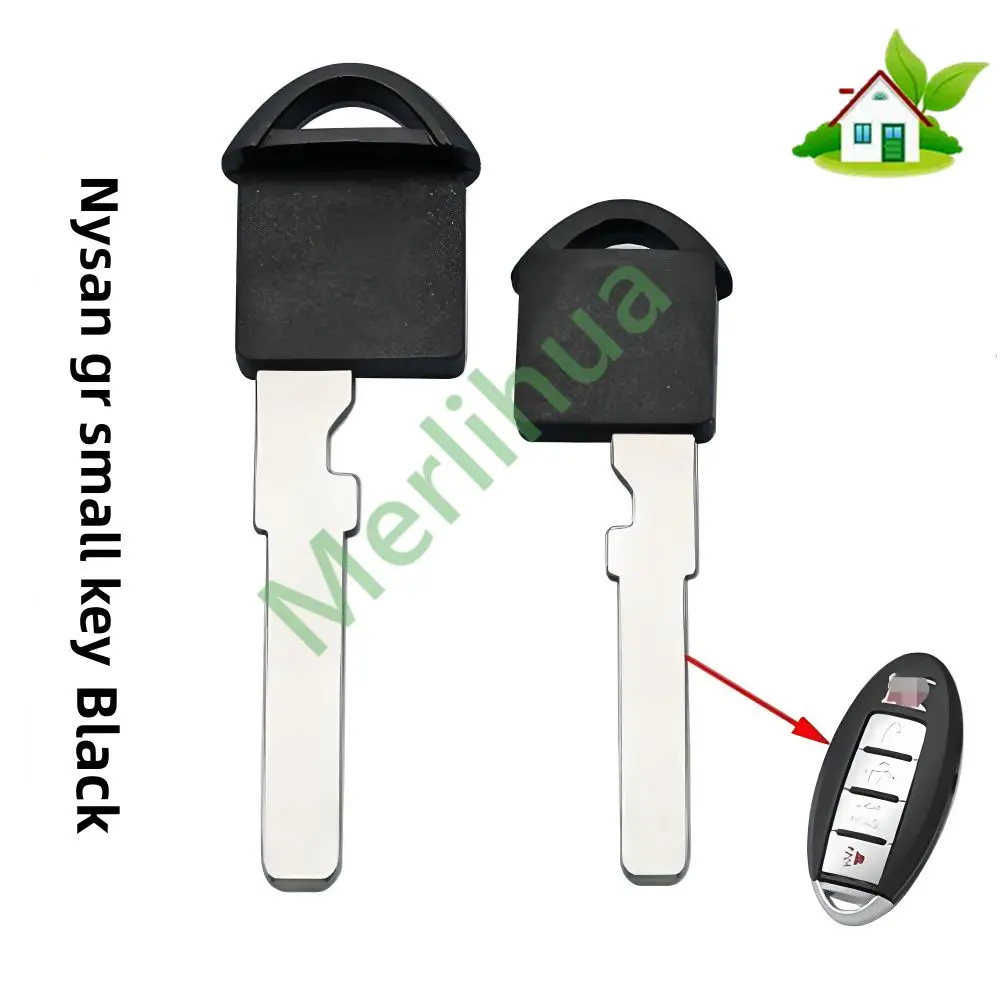 Compatible with Nissan GTR Black Mini Key, Metal Key, Remote Key, and Intelligent Remote Mini Key
