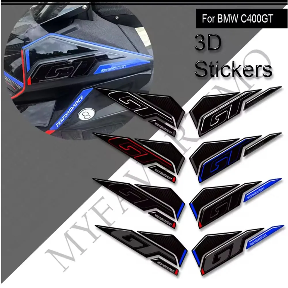 Motorcycle Scooter For BMW C400GT C 400 GT C400 Gas Oil Kit Fuel Tank Cap Body Shell Front Face Fairing Fender Stickers Decals