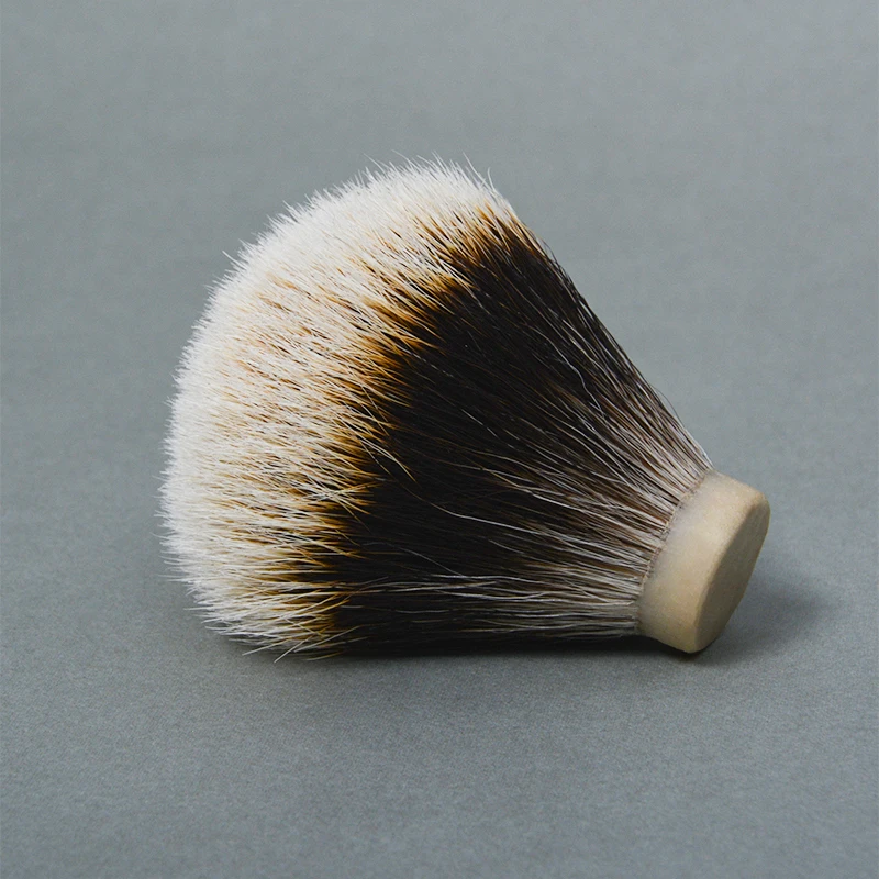 

Two Band Badger Shaving Brush Knot Soft Badger Hair Brush Head Handmade Wet Shave Kit Good Backbone Soft Tip For Shaving Brush