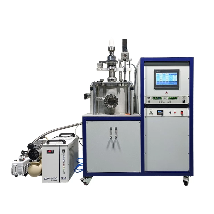 

Two Zones CSS Furnace for PVD or CSS (Close Spaced Sublimation) film coating Close range rotary evaporation furnace