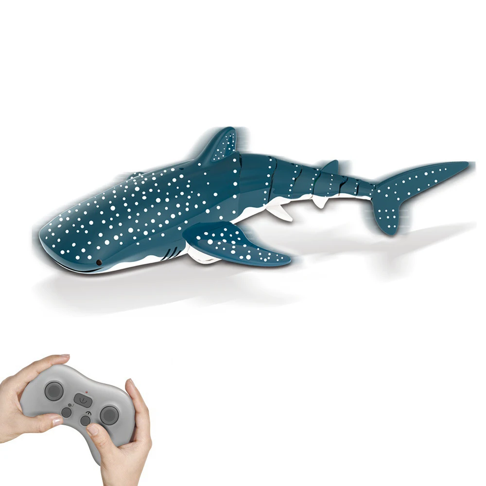 CONUSEA Smart Rc Shark Wal Spray Wasser Spielzeug Ferngesteuertes Boot Schiff U-Boot Roboter Fisch Elektrisches Spielzeug für Kinder Jungen Baby Kinder 4