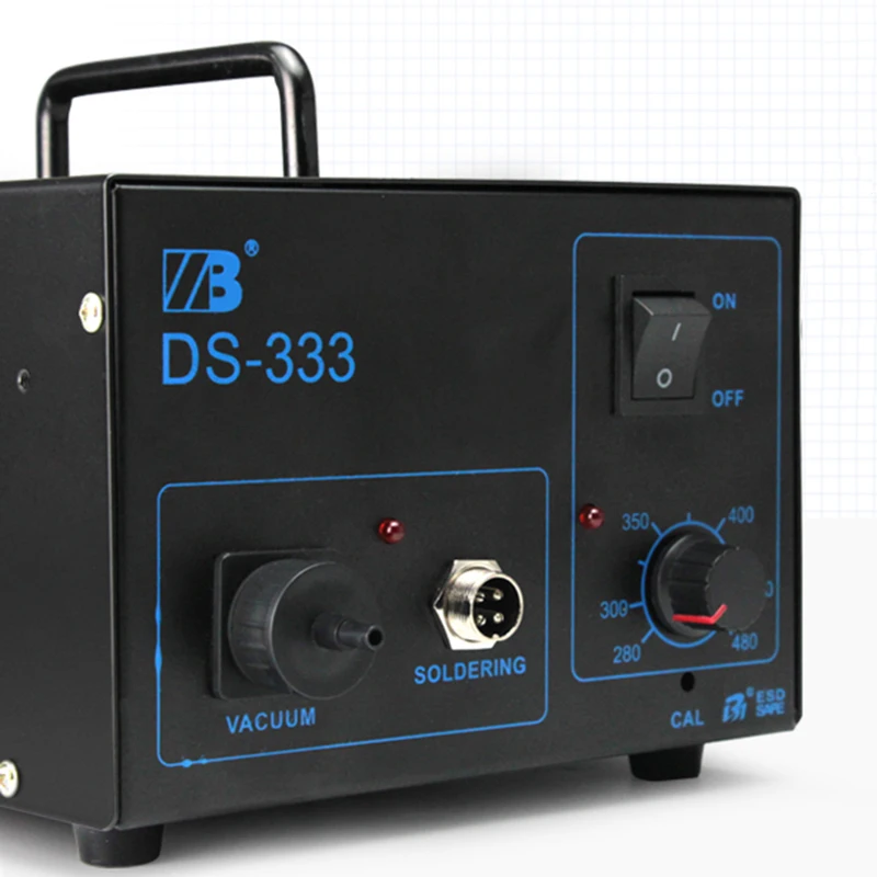 120W High-Power Electric Solder Sucker Strong Desoldering Station 2 in 1 Multi Function Adjustable BGA Rework Soldering Station