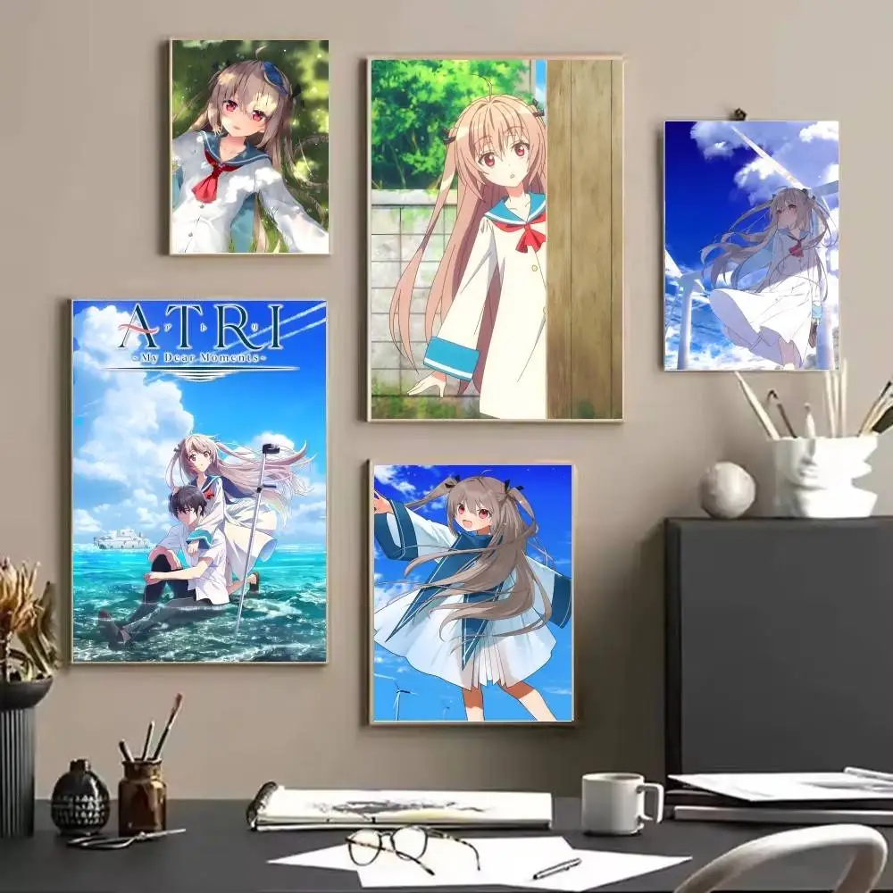 Anime A-Atri My Dear Moments Poster And Prints Wall Art Pictures For Modern Bedroom Game Room Home Decor