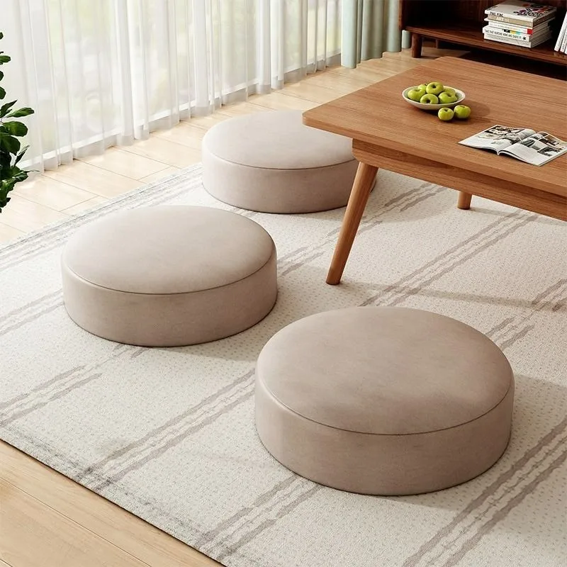 Sit on The Ground Lazy People Household Adult Stools Foot Stools Coffee Tables Small Benches Round Stool Square Ottomans Pouf