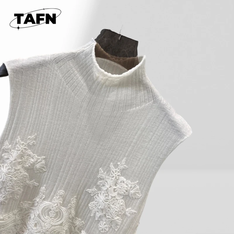 Con cordones Textura avanzada Hermosa Moda simple Hermosa y acogedora chaqueta con chaleco aislante para mujer para mayor calidez y comodidad AD3007