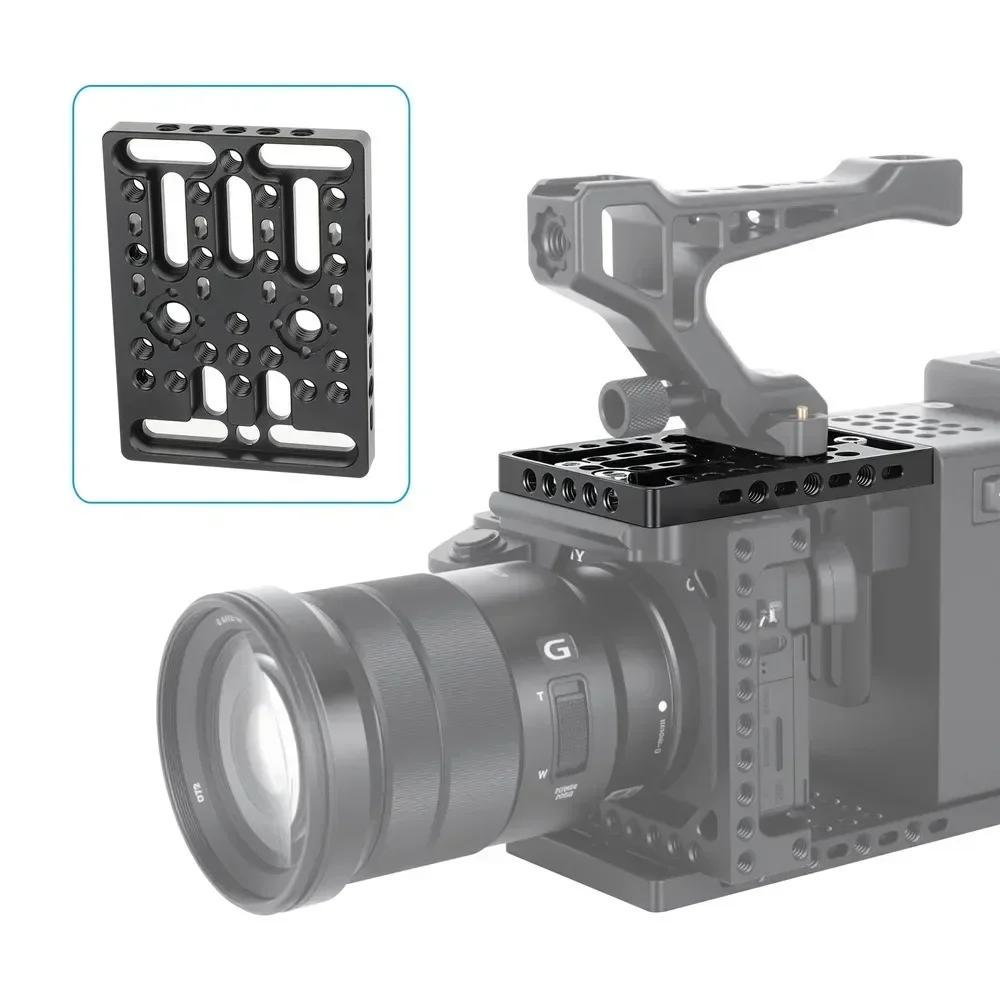 Camera Multipurpose Baseplate Accessory Cheese Mounting Plate With 1/4