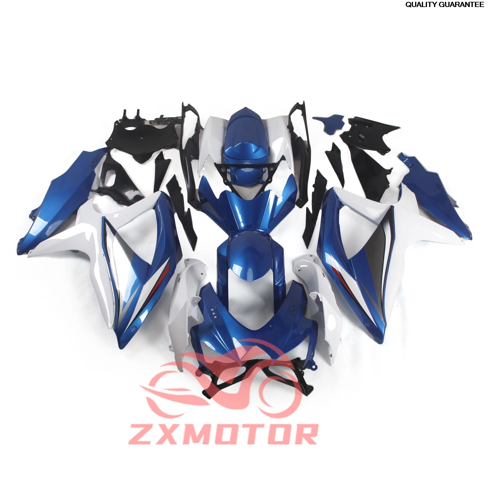 Perfect fit Fairings Kit GSXR600 2008 2009 Motorcycle Plastic Parts Full Set Fairing Kit for SUZUKI K8 GSXR 600 08 09