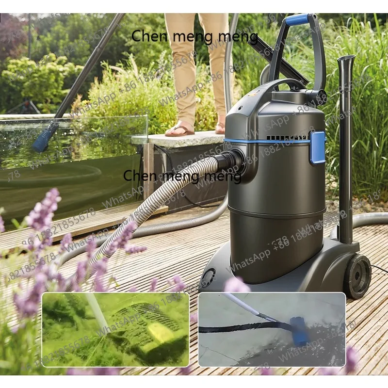 

Cleaner High Power Pool Bottom Underwater Vacuum Cleaner Sucks Up Sludge Outdoor