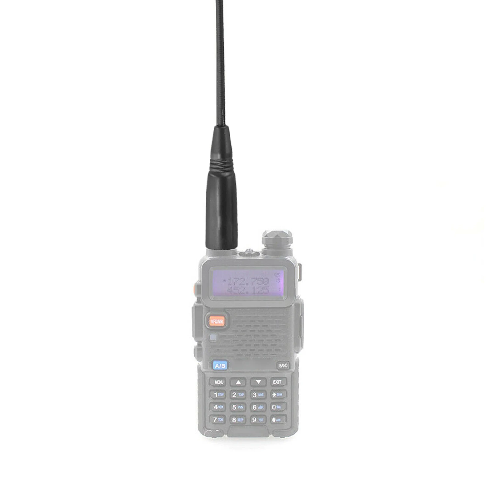 for Jingtong JT3118 JT2118 For Walkie Talkie Antenna for NA-771 with For SMA-F 144/430MHz 2.15 dBi 10W Max Power 50 Ohm Black