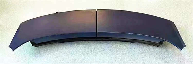 Factory price PU plastic material turbo style three-stage electric rear spoiler wing for Panamera 971