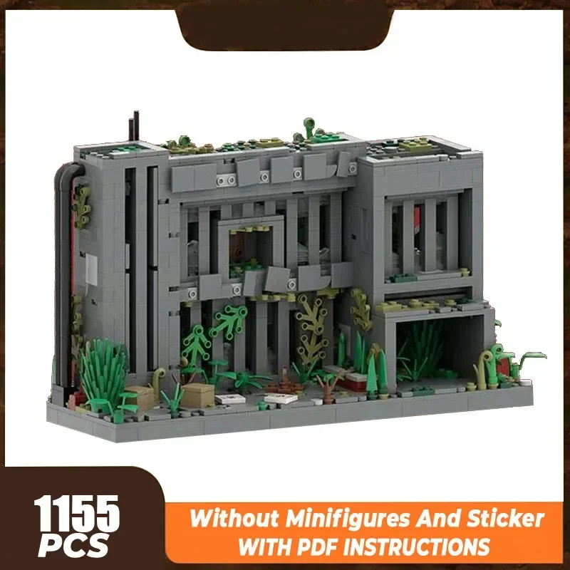 

Street View Model Moc Building Bricks Abandoned Factory Office Technology Modular Blocks Gifts Christmas Toys DIY Sets Assembly