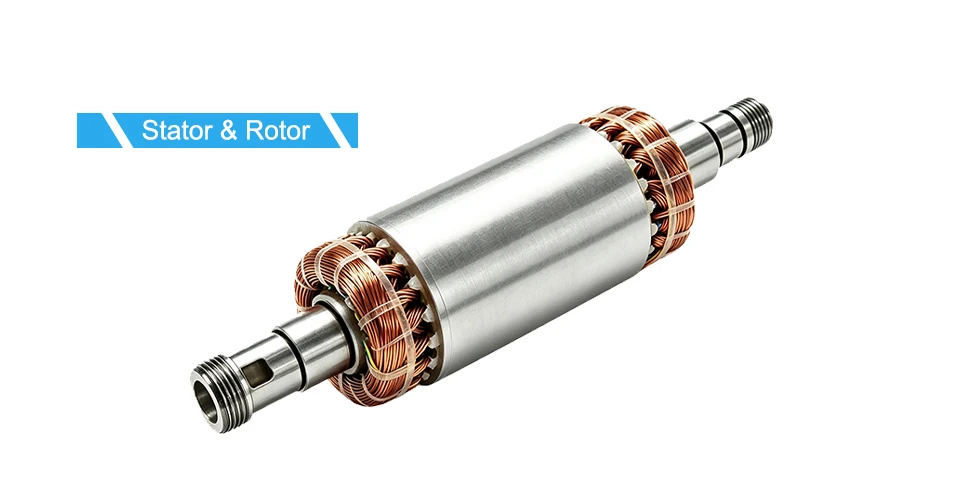 G‑PENNY 3,2 kW ER20 wassergekühlter Spindelmotor-Kit 100 mm 4 Lager 0,01 mm HY 220 V 4,0 kW VFD-Halterung Wasserpumpe für CNC-Fräse – Detail 6