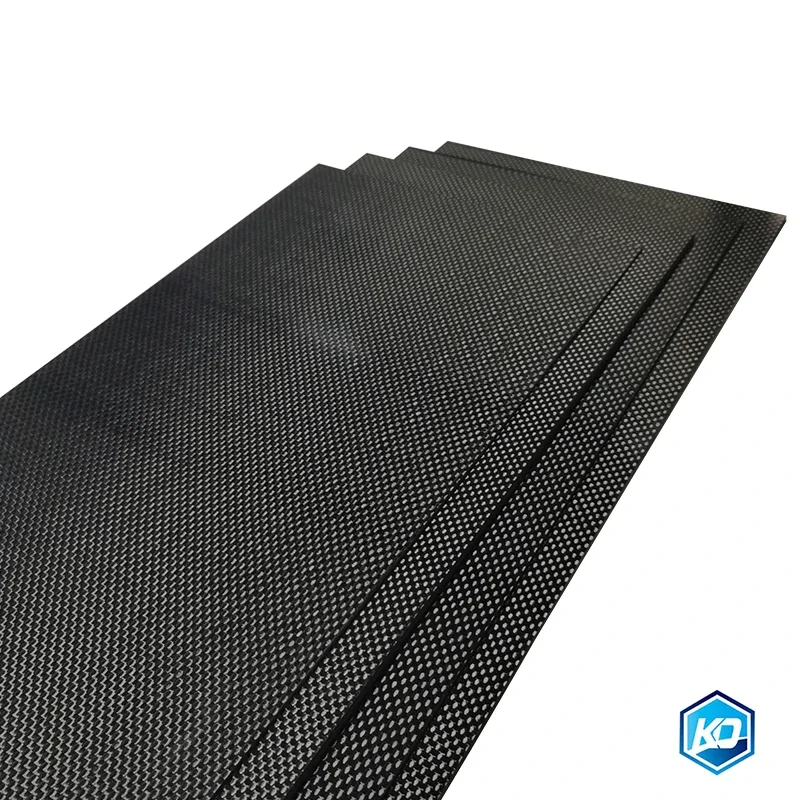 500x500mm Carbon Fiber Plate Twill Glossy Matte  0.25-5mm Thickness Real 3K Panel Sheets High Composite Hardness Material For RC