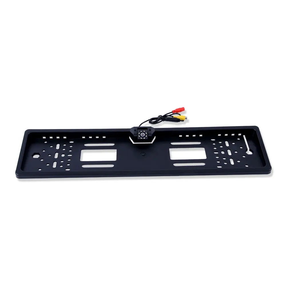4.3TFT Car Monitor + Rear View Camera Waterproof EU European License Plate Frame Parktronic Reverse Night Vision Backup Camera