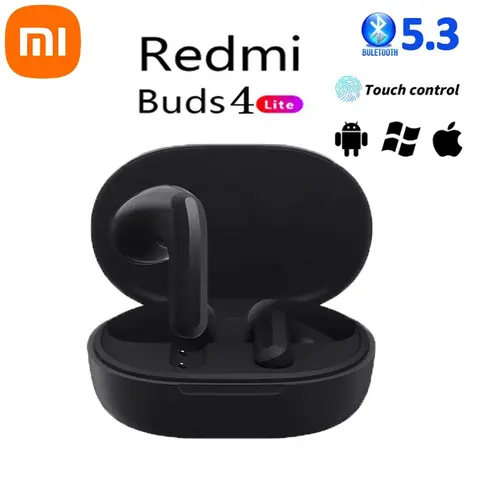 Xiaomi Redmi Buds 4 Lite Auricolare Bluetooth 5.3 Auricolari Cuffie ip54 boccioli 20 ore di riproduzione Auricolare wireless