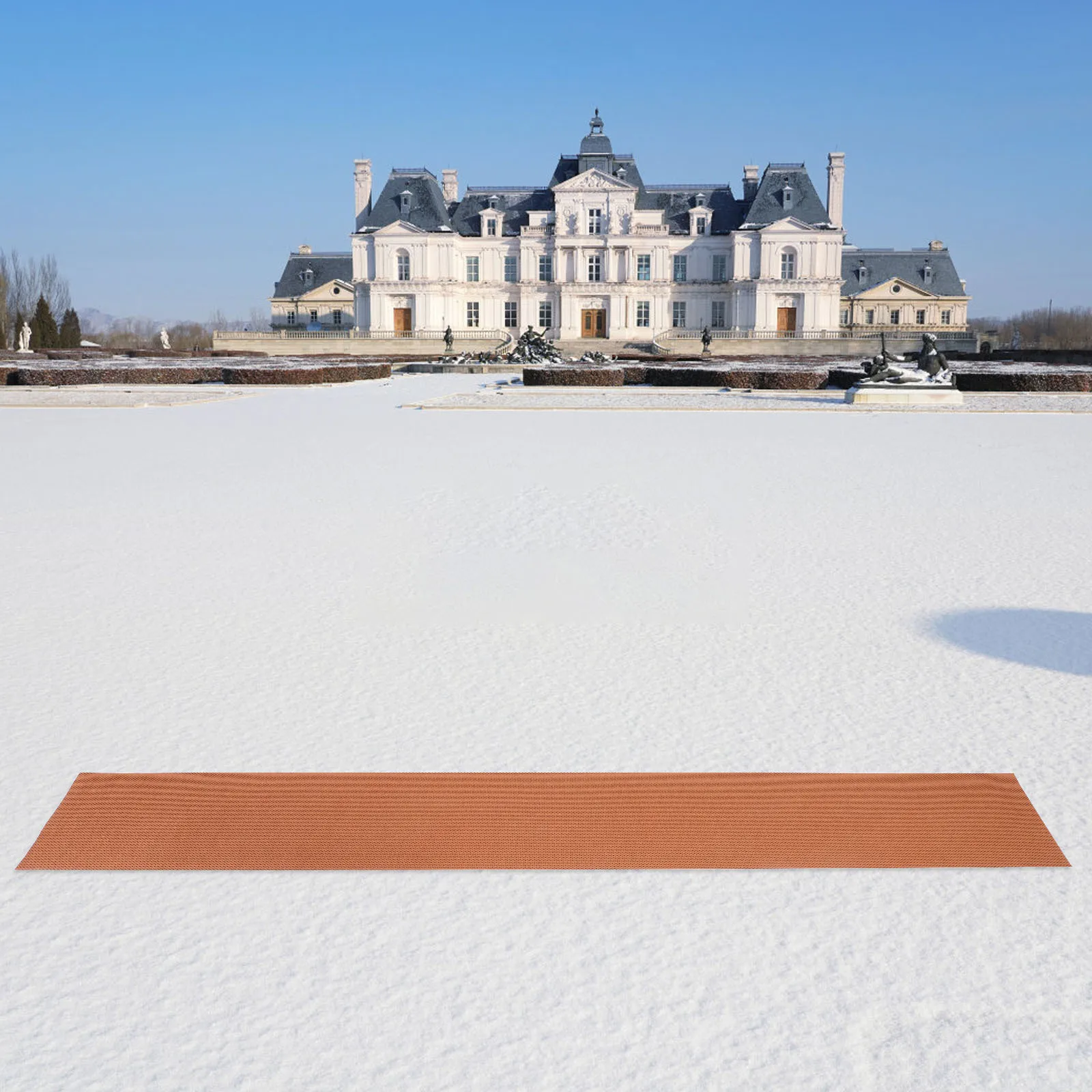 

Heavy-Duty Non-Slip Rug Pad Felt Outdoor Steps Snow Ice Protection Mat Anti-Slip Stairs Porch Safety Cover Snow Slider Mat