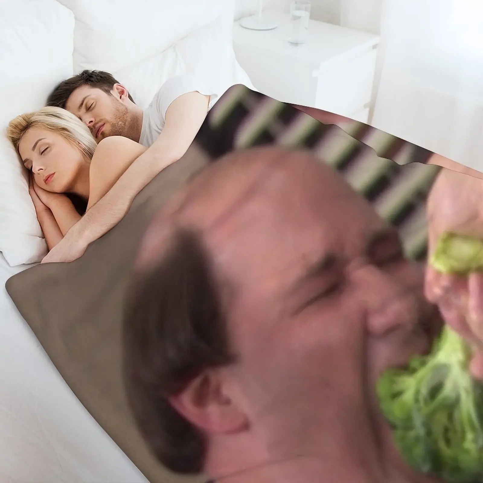 كيفن والبروكلي - بطانية رمي المكتب، أرائك عصرية، بطانيات للتخييم #4