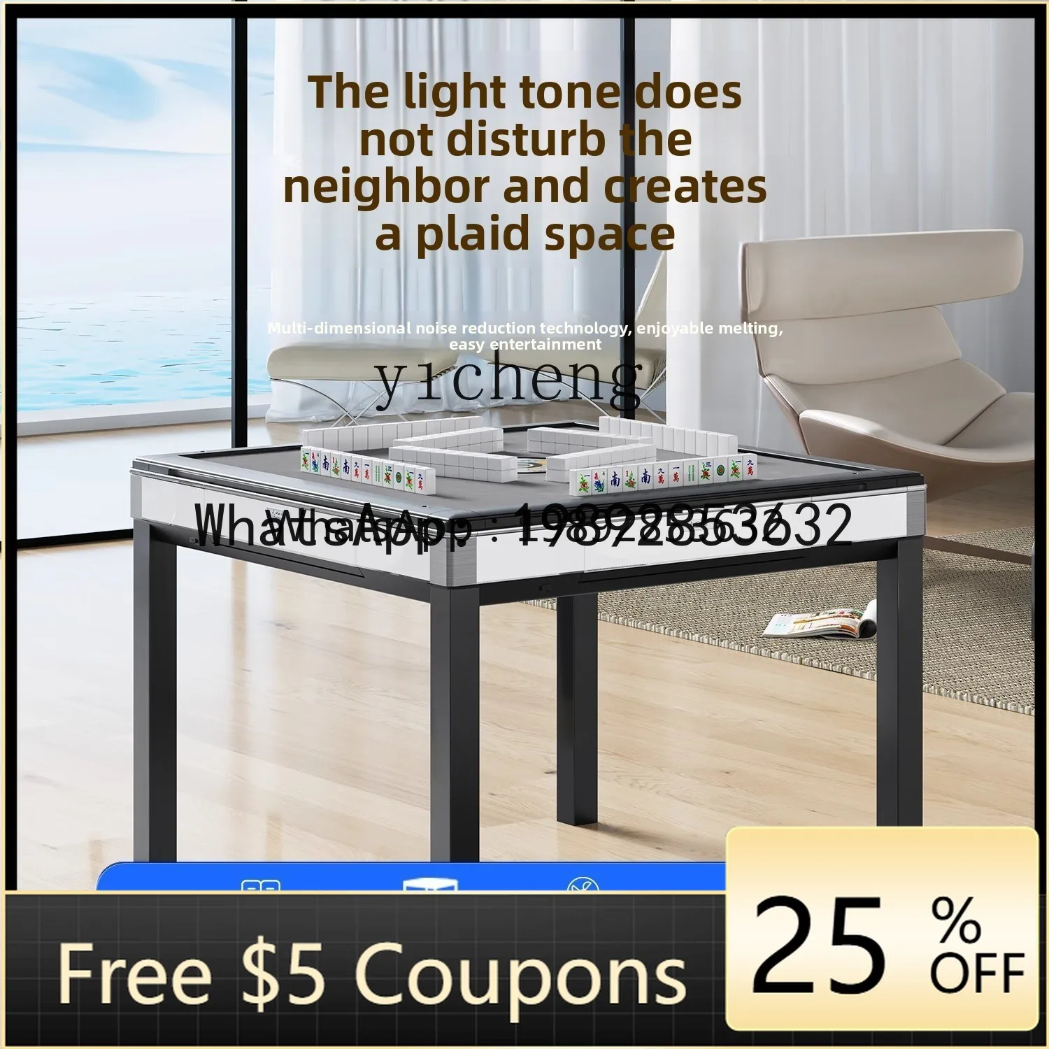 

MZJ one-machine dual-purpose grab-free push-free mahjong machine automatic dual-purpose mahjong table