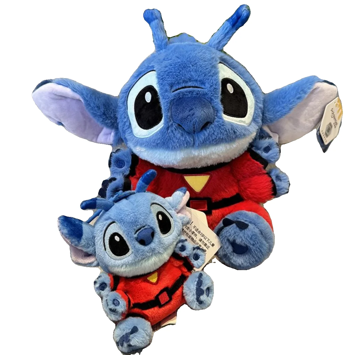 Anime Disney Kawaii Stitch nadziewane zabawki brelok Cartoon Bluey Lilo i Stitch wisiorek pluszowe lalki brelok prezent urodzinowy dla dzieci