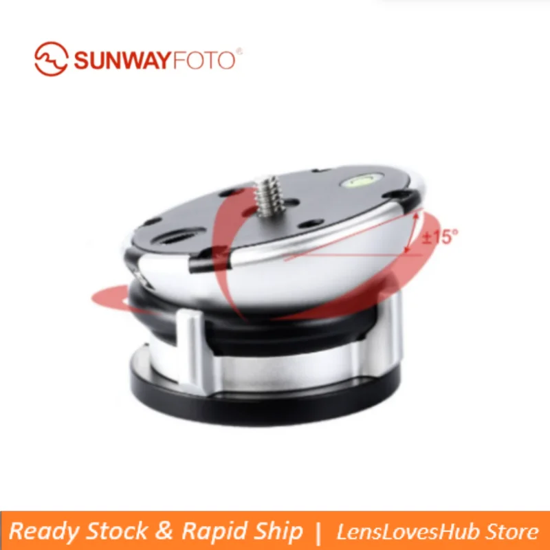 

SUNWAYFOTO DYH-68 Level Tripod for DSLR Camera Tripode Ballhead Leveling Base Tripod leveling base Panoramic LevelTripod