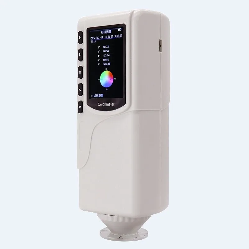 

NR10QC Высокоточный спектрофотометр Портативный цветной новый материал для обнаружения краски Пластиковый цветной детектор