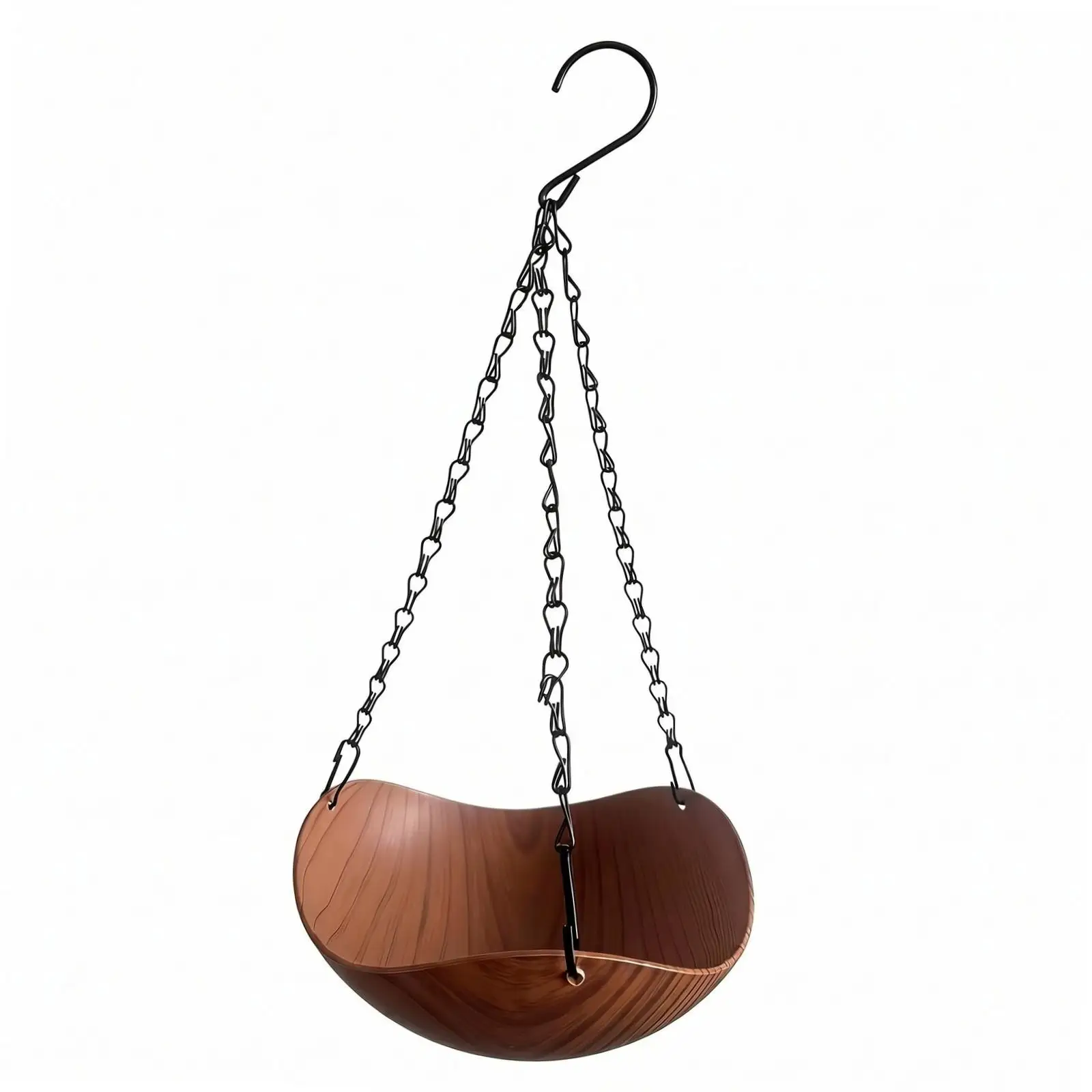 Hanging Bird Baths for Outdoors Multifunctional with Hanging Chain Bird Paddling Pool, Birdbath for Porch Backyard Decoration