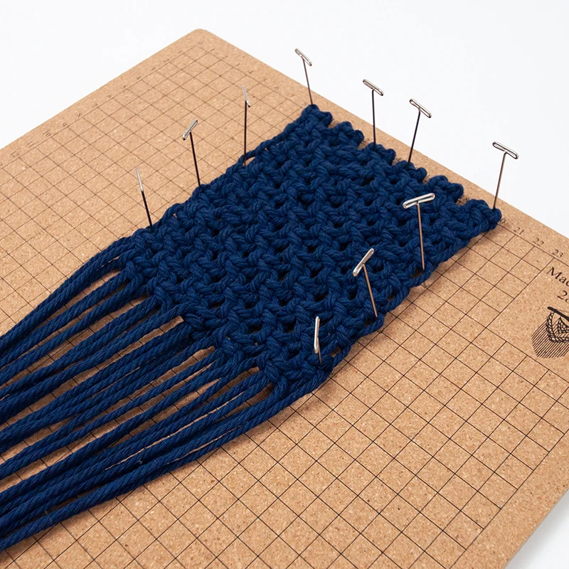 Portable The Macrame Board Wood Durable Macrame Project Board For Bracelet Craft Cord String DIY Knotting String Crochet 2023