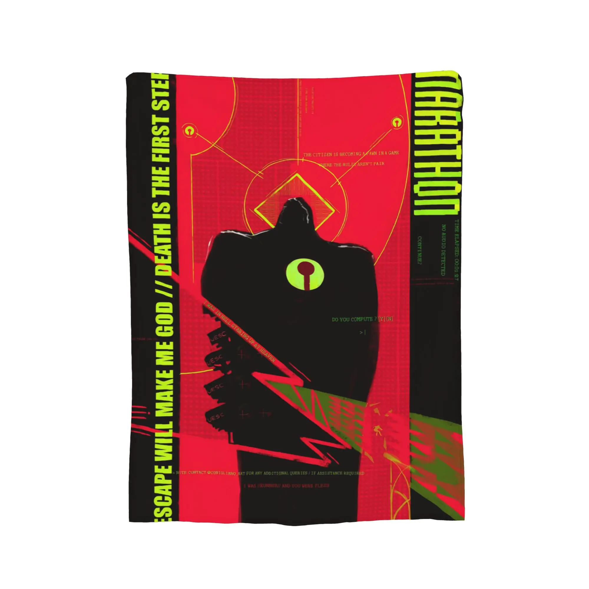 Game Marathon Blanket Super Soft Cozy  Throw Blankets for Bed 50x60 Inch Multiple Sizes Rug Piece