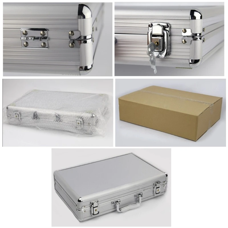 Watch Carry Case Organize Padlockable Display Box for Stall Street Vending Electronics Market Display