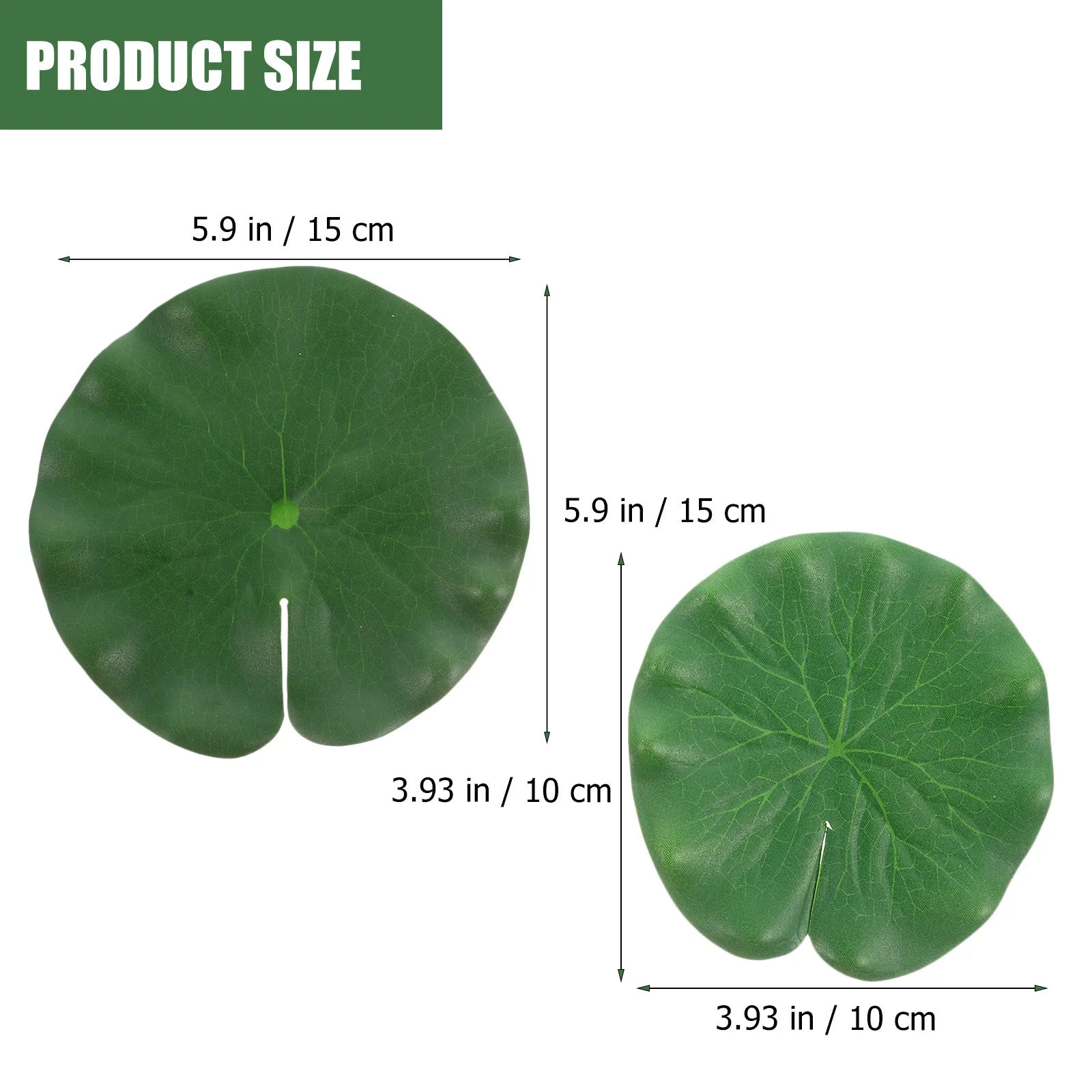 20Pcs Artificial Lotus-Leaves Pond Floating Decoration Safe Eva Material Simulation Leaf Aquarium Fish Tank Photo Props view 6