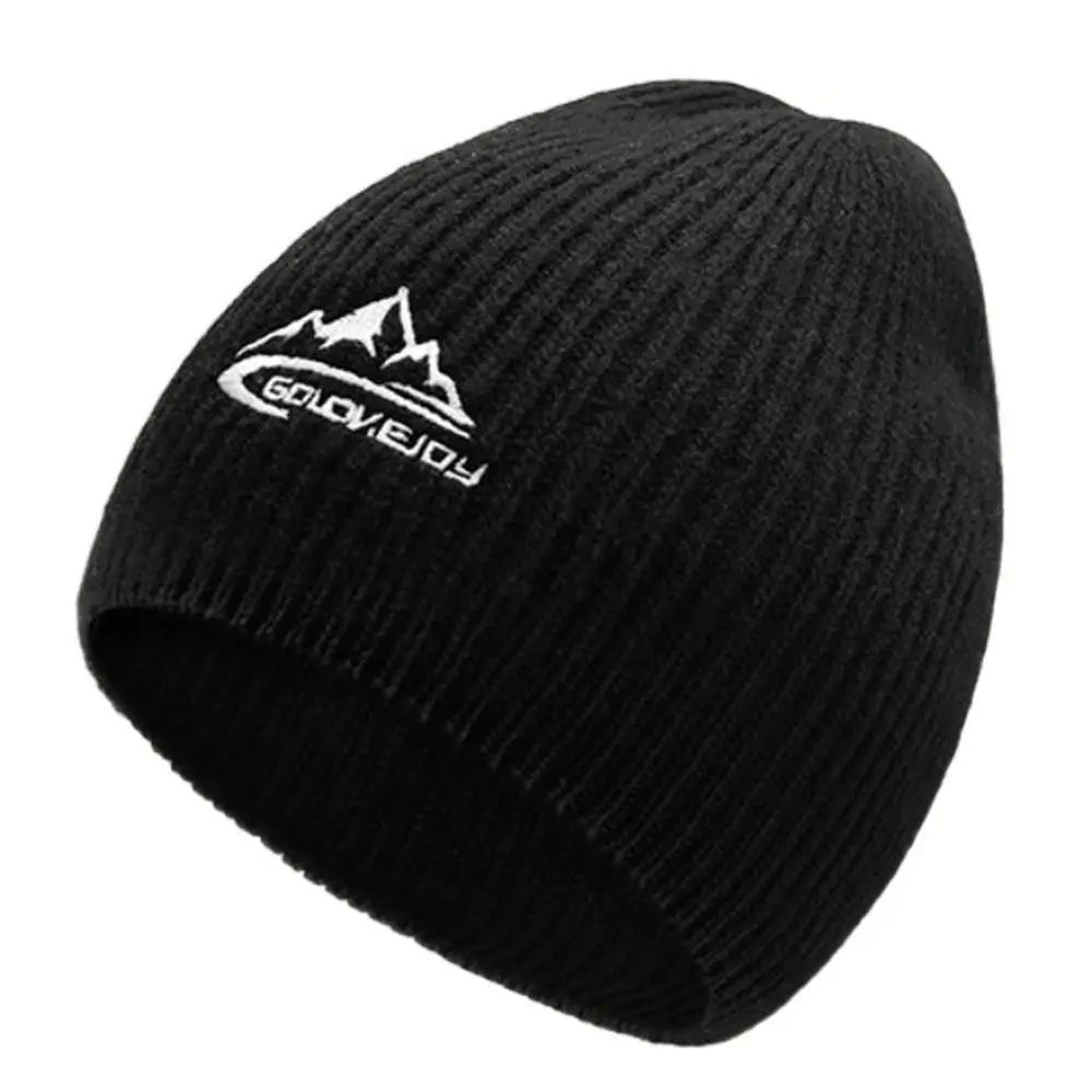 ฤดูใบไม้ร่วงฤดูหนาวWindproofถักหมวกสกีWarm Thickenหมวกขนสัตว์Multi-Function Unisexหมวกสกีสกี