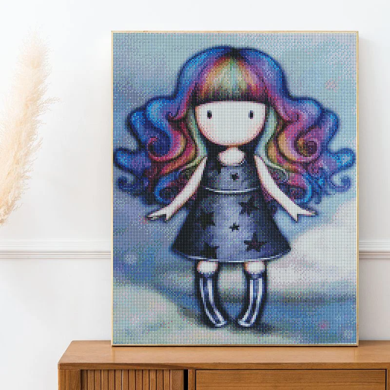 5D DIY Diamond Painting Cartoon Cute Girl Angel Princess Full Square&Round Diamond mosaic embroidery Cross stitch home decor Art