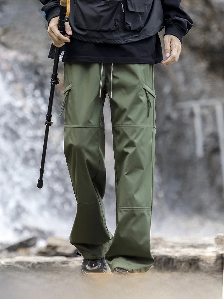 

Cool American Sle Men's Workwear Pants Loose Fit High Street Outdoor Autumn New Arrival Jeanswest Youthful Casual Trousers