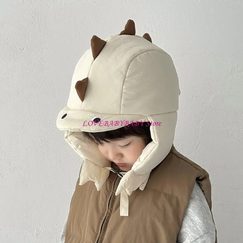 شباب معزول الأذن حيوانات سهلة حمل قبعة للتزلج على التزلج على التخييم 4XBC #5