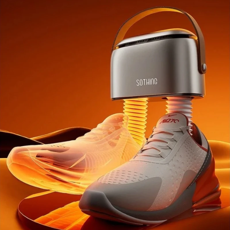 

Portable Intelligent Shoe Dryer with Both Dry Wet Functions Deodorizing Sterilizing Disinfecting Warming Shoe Warmer Home Use