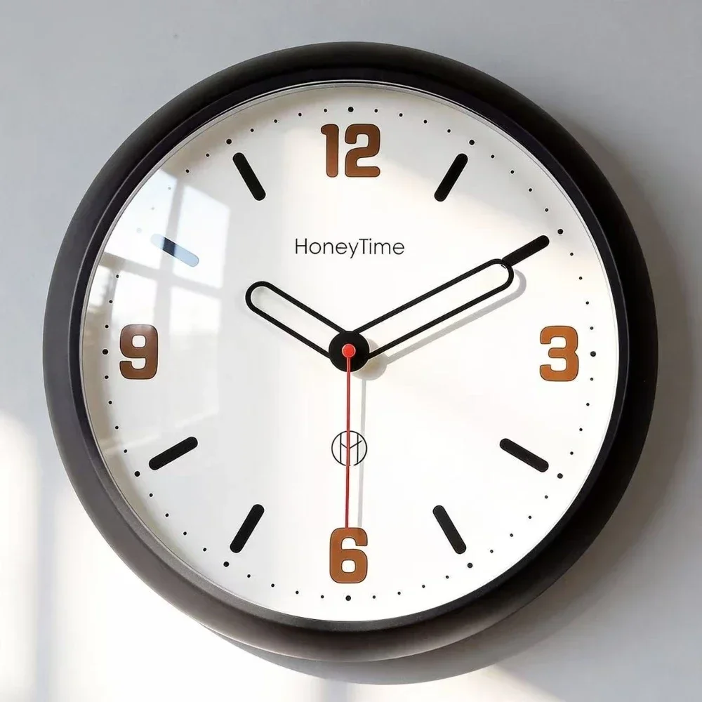 New Modern Creative Wall Clock Home Decoration Living Room Bedroom Silent Wall Watch Simple and Atmospheric Study Wall Clock