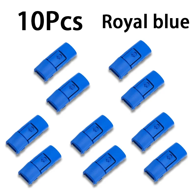 10 Stuks Nieuwe Clip Druk Gesp Schoenveters Kleurrijke Metalen Schoenveter Druk Lock Schoenen Accessoires AF1 Sneakers Kits Metalen Veters Gesp