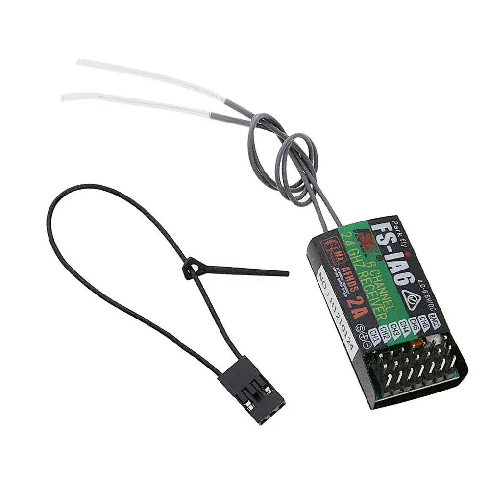 FlySky FS-iA6 iA6 2.4G 6CH AFHDS Receiver For FS-i10 FS-i6 FS-i6X FS i6S Remote Control Transmitter FPV Racer Parts
