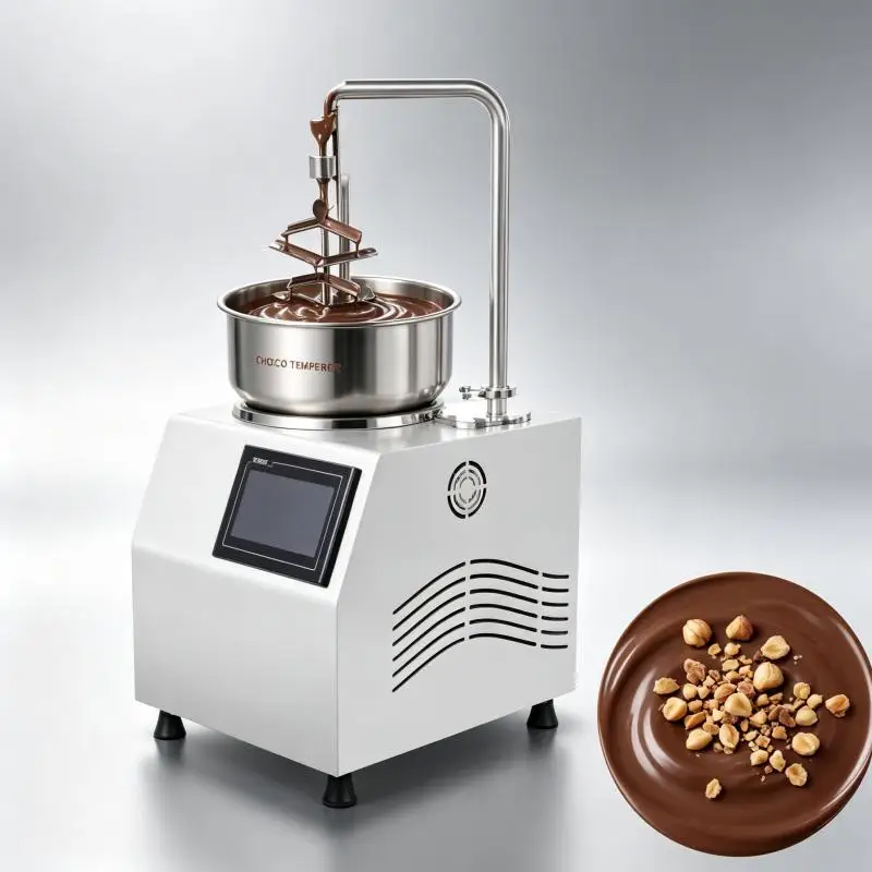Chocolate Tempering Machine Automatic Commercial Melter with Digital Temperature Control for Confectionery Production