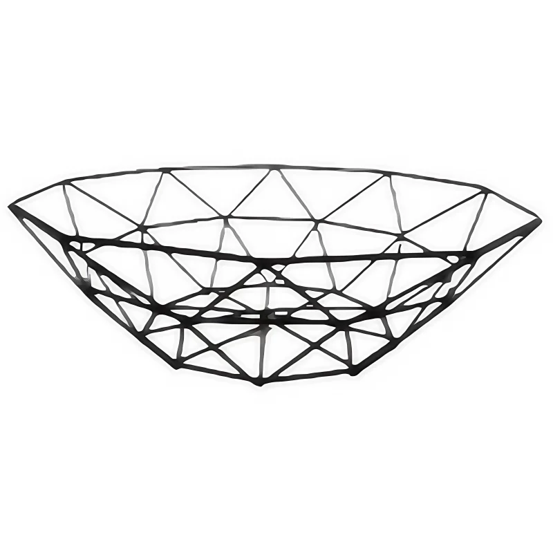 

Metal Wire Fruit Bowl, Iron Art Fruit Storage Basket, Used for Kitchen Countertops, Home Decor, Countertops | Vegetables, Snacks