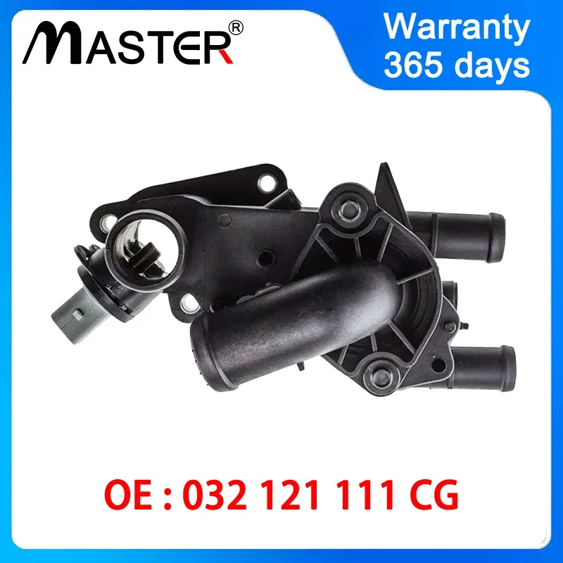 Engine Coolant Thermostat Housing 032121111BA/AE 032121111AN 032121111CG For VW Polo Golf Bora Seat Skoda 032 121 111 CG