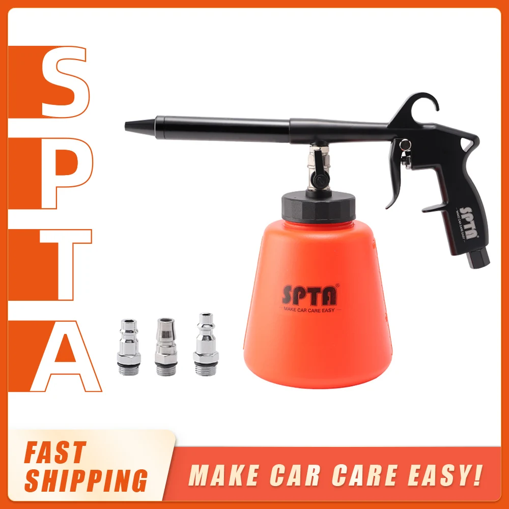 SPTA Car Detailing Cleaning Foam Gun Car Corner Cleaning Washing SprayerHigh Pressure Washer Potable For Car Interior&Exterior