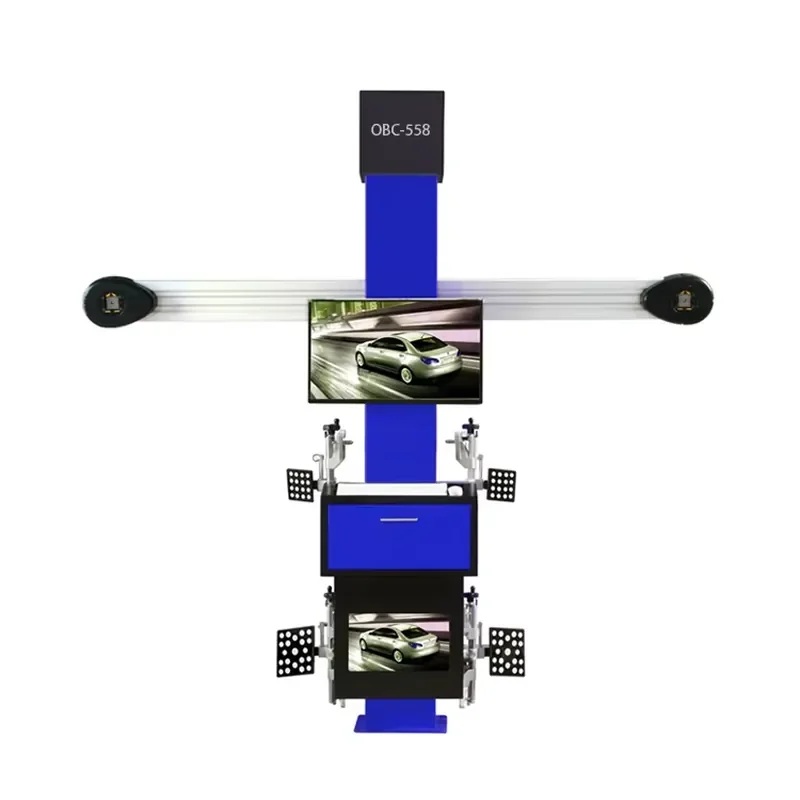 CE Certificate 3D Alignment Machine 4 Tyre Car Wheel & Tire Balancer 3D Measuring Machine